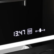 Овално светодиодно огледало, 80x50см, сензор за motionglow marcello, система за деактивиране, часовник