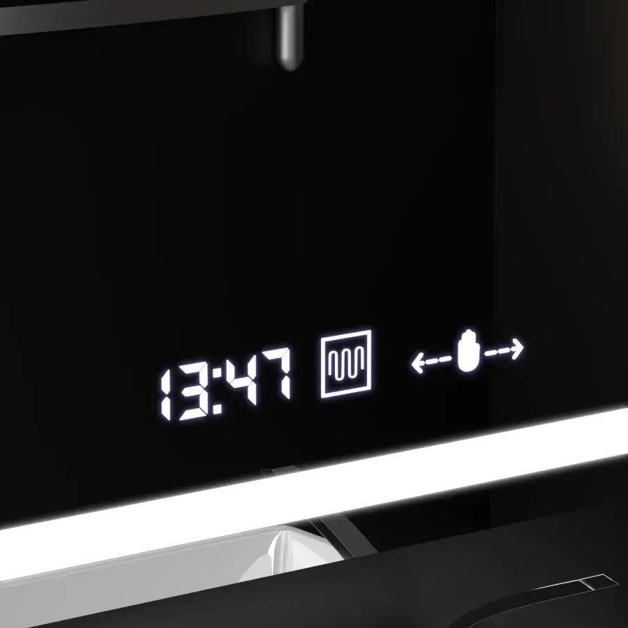 Овално светодиодно огледало, 80x50см, сензор за motionglow marcello, система за деактивиране, часовник