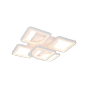 LED полилей с Zoe 96W дистанционно управление, 5 квадрата, студ/гореща/неутрална светлина, нестабилна, бяла