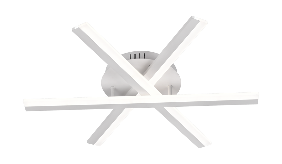 LED полилей с Zoe Remote Control, 40W, студена/гореща/неутрална светлина, нестабилна, бяла