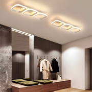LED LED Vertex Greco, паралелни квадрати, 24W, 3 квадрата Студено/горещо/неутрално, бяло