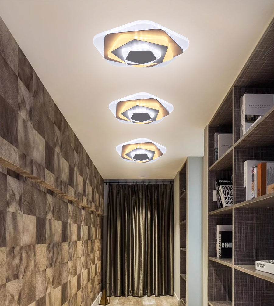 LED LED Siena 28W, 23cm диаметър, студена/гореща/неутрална светлина, бяла