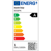 LED LED SOFIA, 34W, зелен акрил, месец и звезда, 3000K/4000K/6000K