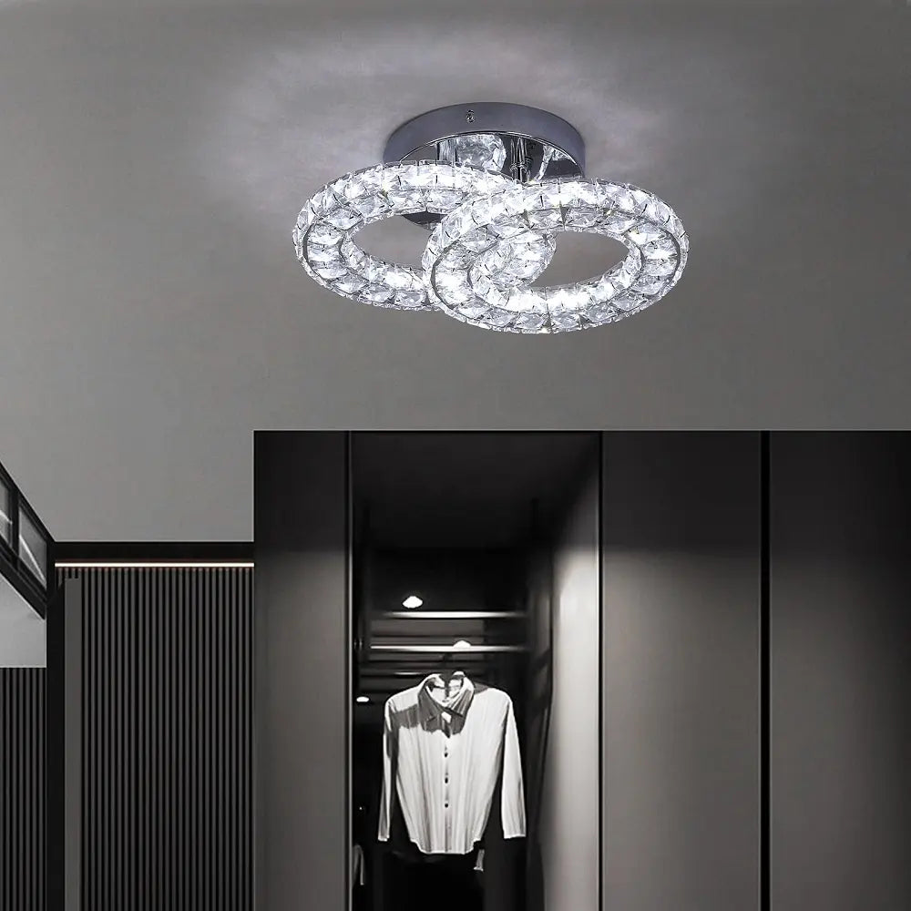 LED LED кристал LED със Zabina 32W Chrome Remote