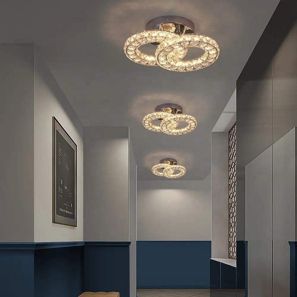 LED LED кристал LED със Zabina 32W Chrome Remote