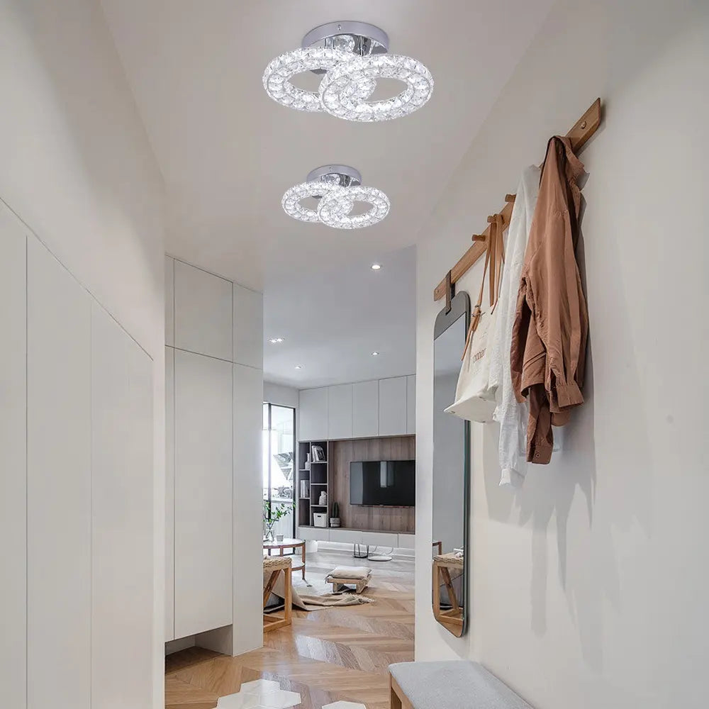 LED LED кристал LED със Zabina 32W Chrome Remote