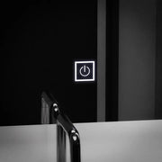 Правоъгълно LED огледало, 60x80см, getame touch