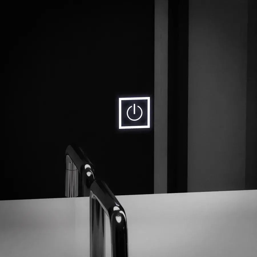 Правоъгълно LED огледало, 60x80см, getame touch