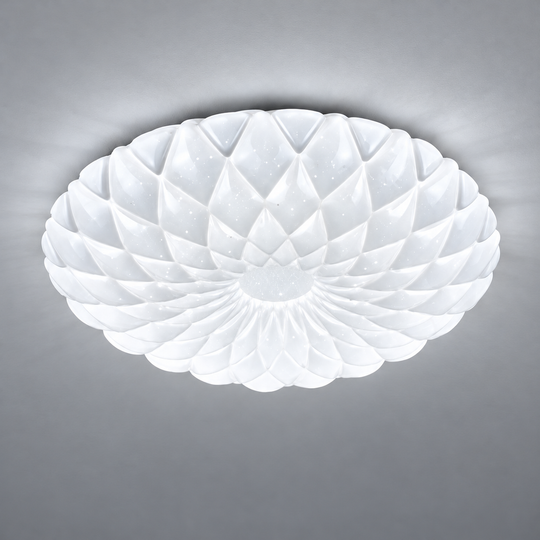 Плафон PL154 LED 35 см, 31W, 3000K / 4000K / 6000K, Бял, Метал и Акрил