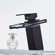 Батерия за измиване, сплав и стъкло, черно, OD3007