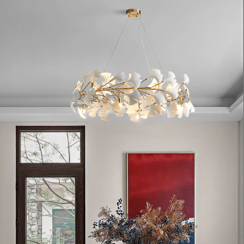 CHANDELIER CRYSTAL ALPHA 8XG9 Златна височина
