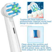 Задайте 4 x Съвместими резерви на Oral-B