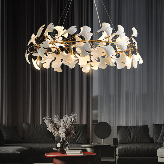 CHANDELIER CRYSTAL ALPHA 8XG9 Златна височина
