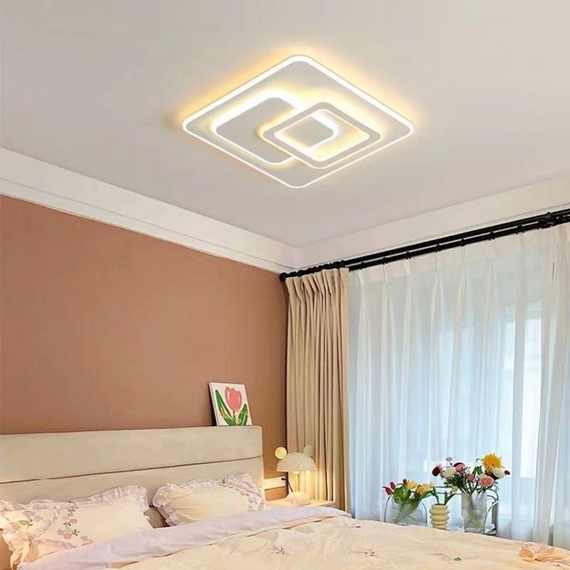 LED полилей с дистанционно NOLUX 35W, Квадрат, Студена/Топла/Неутрална светлина, Димируем, Бял