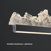 LED полилей, окачен с дистанционно управление на Maristella 36W, студена/гореща/неутрална светлина, нестабилна, регулируема височина, черно