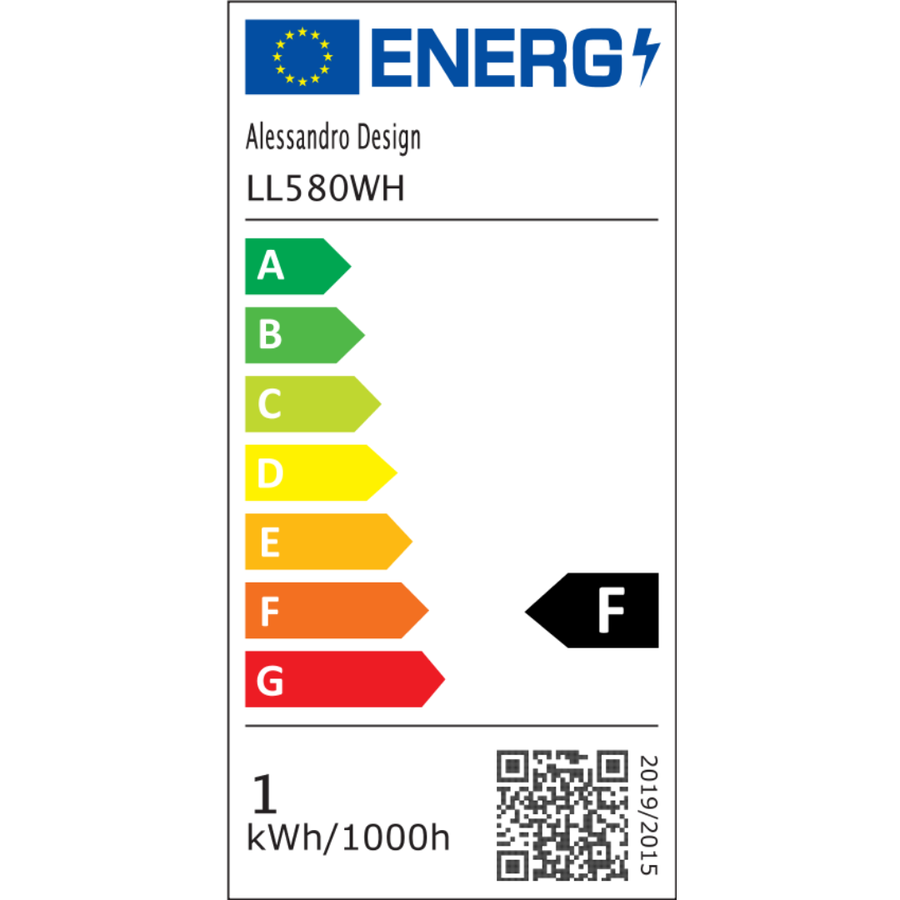 LED полилей VERTEX Matrix с припокриващи се ромби, метални рамки, 11W, 2 ромба, студена/топла/неутрална светлина, бял