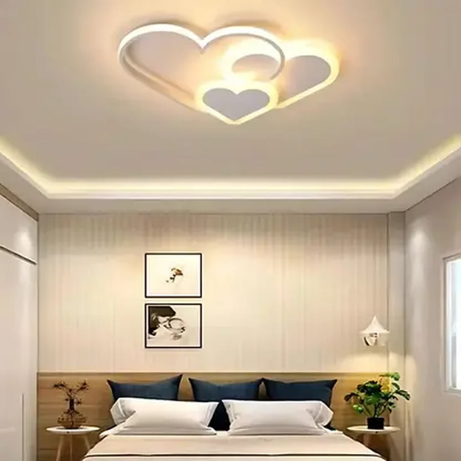 LED полилей с дистанционно управление ami 50w, 3 сърца, студена/гореща/неутрална светлина, нестабилна, бяла