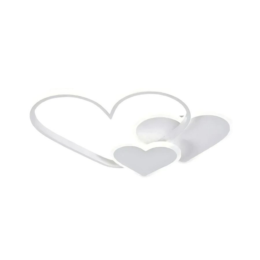 LED полилей с дистанционно управление ami 50w, 3 сърца, студена/гореща/неутрална светлина, нестабилна, бяла