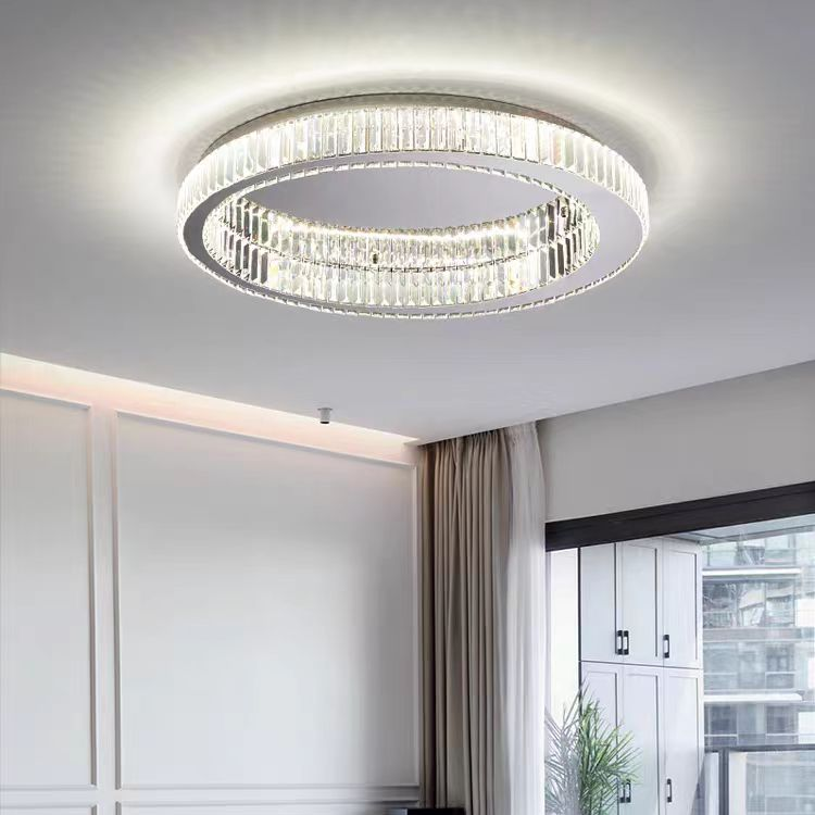 LULUS LED кристал с дистанционно управление със сребърен Latifah 118W