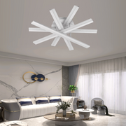 LED полилей с дистанционно управление, 67W, студена/гореща/неутрална светлина, нестабилна, бяла