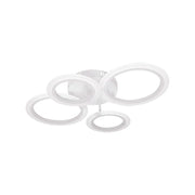 LED полилей с дистанционно управление на Бети 44W, 4 кръга, студ/гореща/неутрална светлина, нестабилен, бял