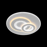 Lustra LED cu Telecomanda Remo, 200W, Alb, Acril, Dimabila