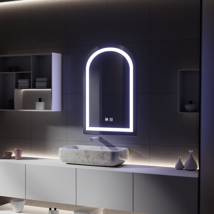 LED Touch огледало с функция Demist, 80x50см