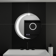 Кръгло LED огледало, 70 см, Orbis Touch, система за деактивиране, DAISY