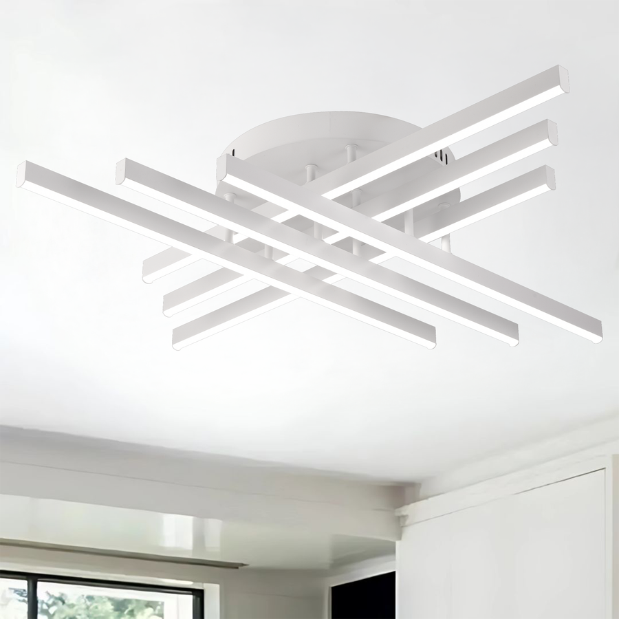 GIO LED полилей, 82 W, студена/топла/неутрална светлина, бял