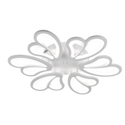 LED похот на дистанционно управление на Blossom, 72W, 6 венчелистчета, студ/гореща/неутрална светлина, нестабилна, бяла