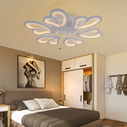 LED похот на дистанционно управление на Blossom, 72W, 6 венчелистчета, студ/гореща/неутрална светлина, нестабилна, бяла