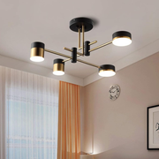 LED LED PALIUS 48W Black, 4 Arms