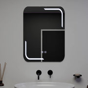 Правоъгълно LED огледало, 60x80cm, Touch Ulrich, заместник -система