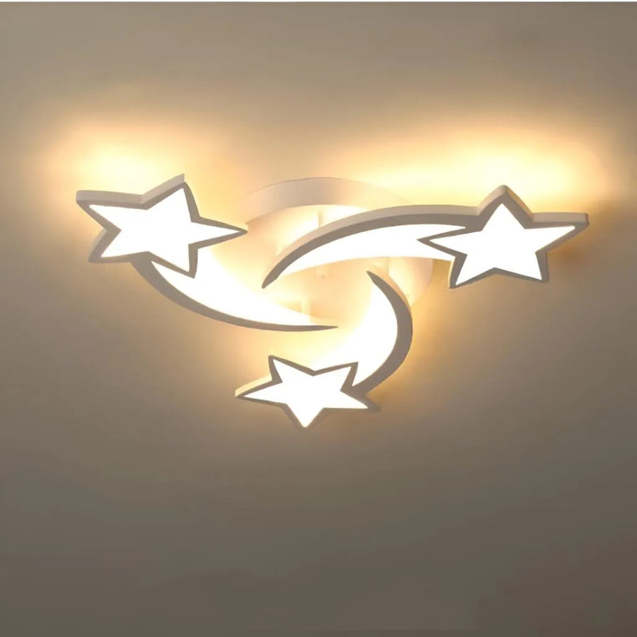 LED полилей с вашия Hypomoa 48W дистанционно управление, 3 звезди, студена/гореща/неутрална светлина, нестабилна, бяла