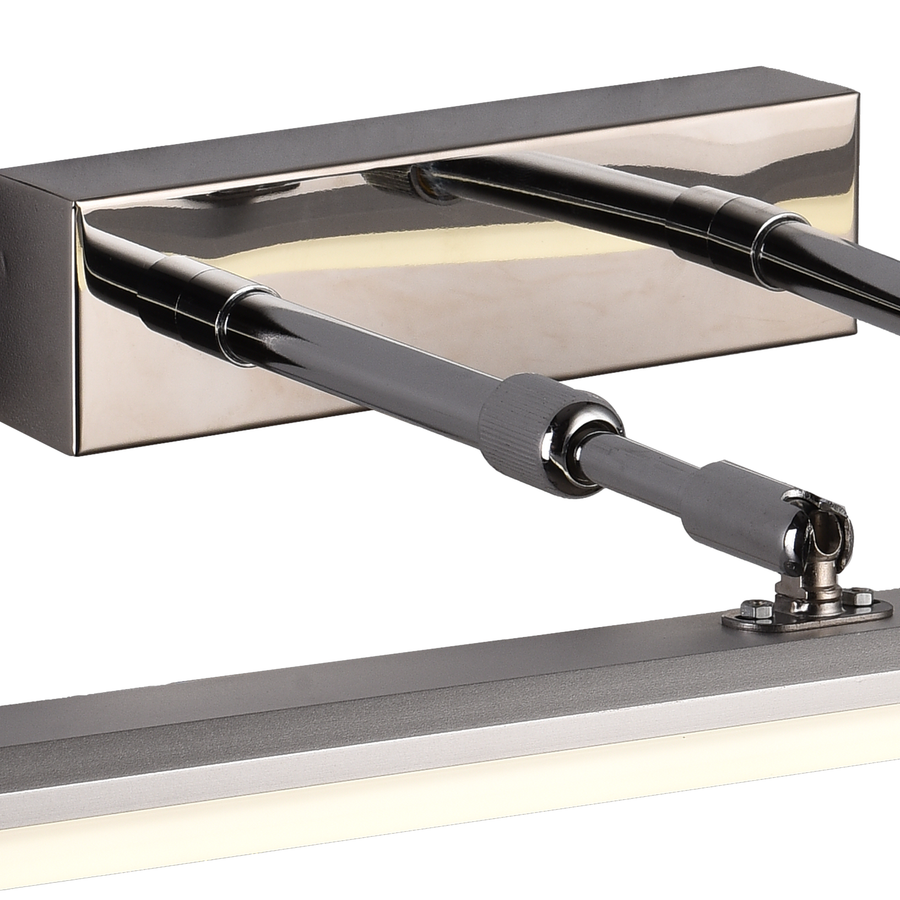 LED стенна лампа за баня, BALATON, 11W, линейна, неутрална светлина, гланциран хром