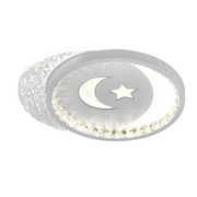 LED LED Nyxora Circulo, 36W, 2 кръга, студена/гореща/неутрална светлина, черна