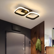 LED LED VERTEX 11W, 2 квадрата, линейни, студени/горещи/неутрални светлини, черно