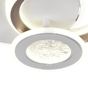 LED LED NYXORA 45W, 3 кръга, студена/гореща/неутрална светлина, черна