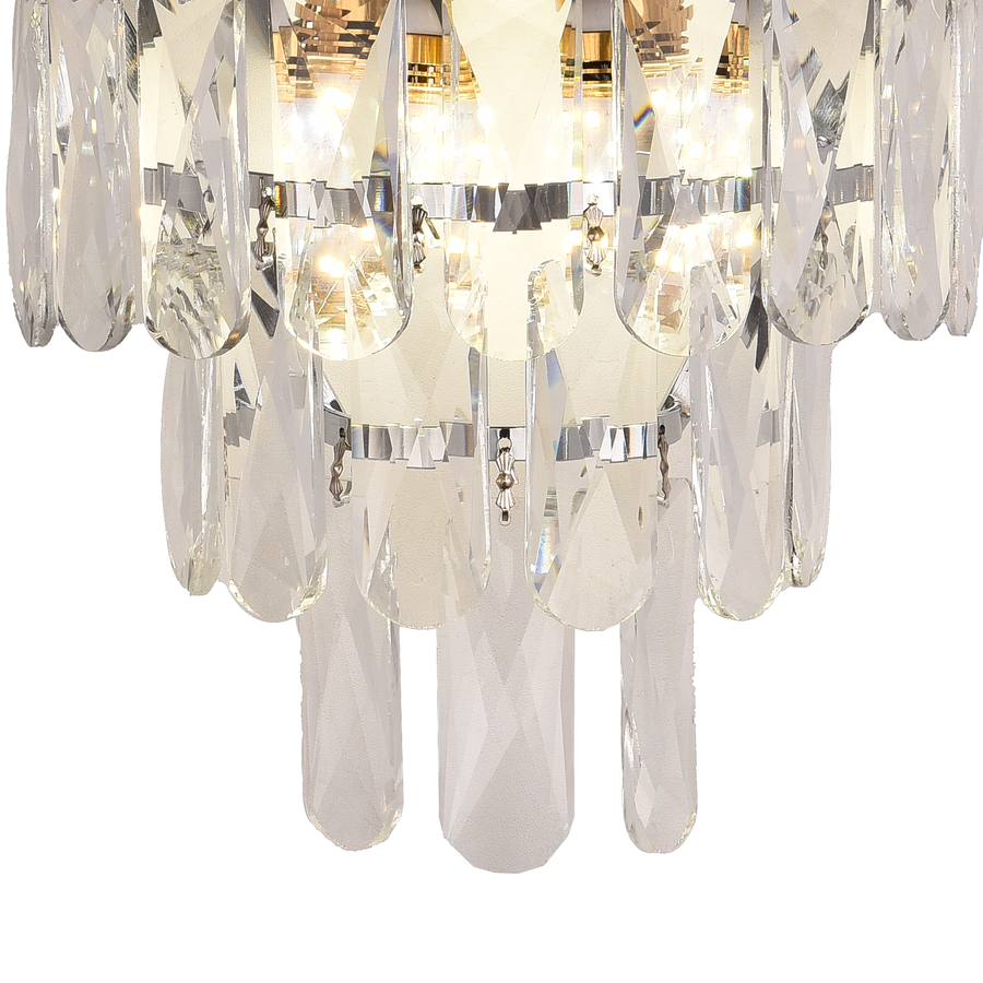 Нанесете Cristal Windsor, 2x E14, лъскав хром