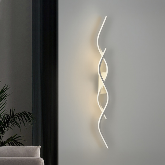 LED стенна лампа AL105WH 52W Бяла вътрешна стенна лампа Заглавие по подразбиране Alessandro Design