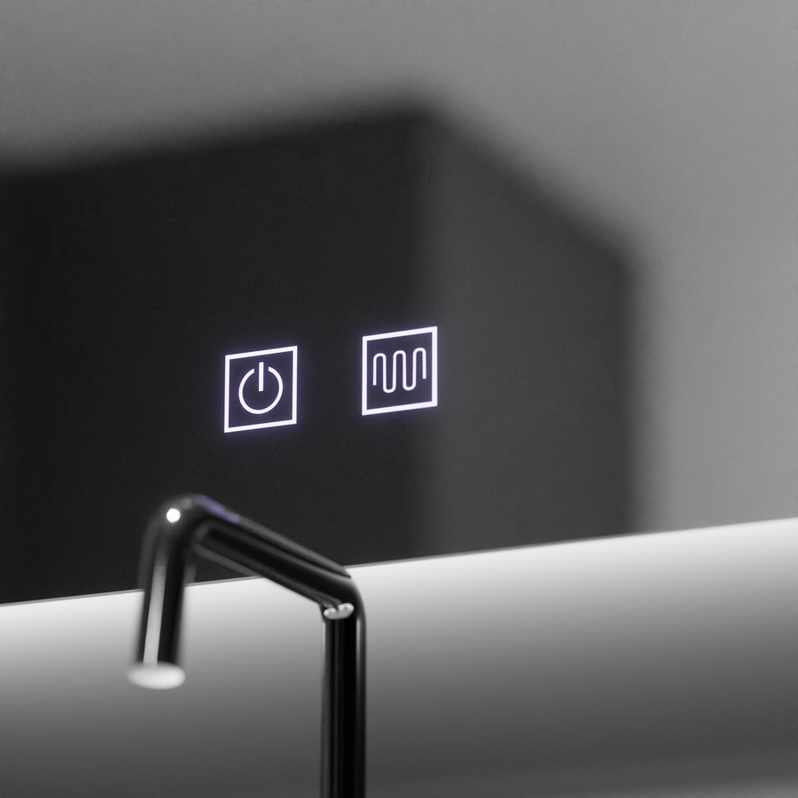 LED mirror LED, 60x54, Soluna Touch, Defrosting System, Dimable