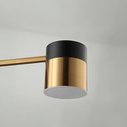 LED LED PALIUS 48W Black, 4 Arms