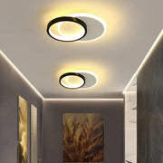 Нанесете 27W светодиод, 2 кръга, студена/гореща/неутрална светлина, черно и бяло