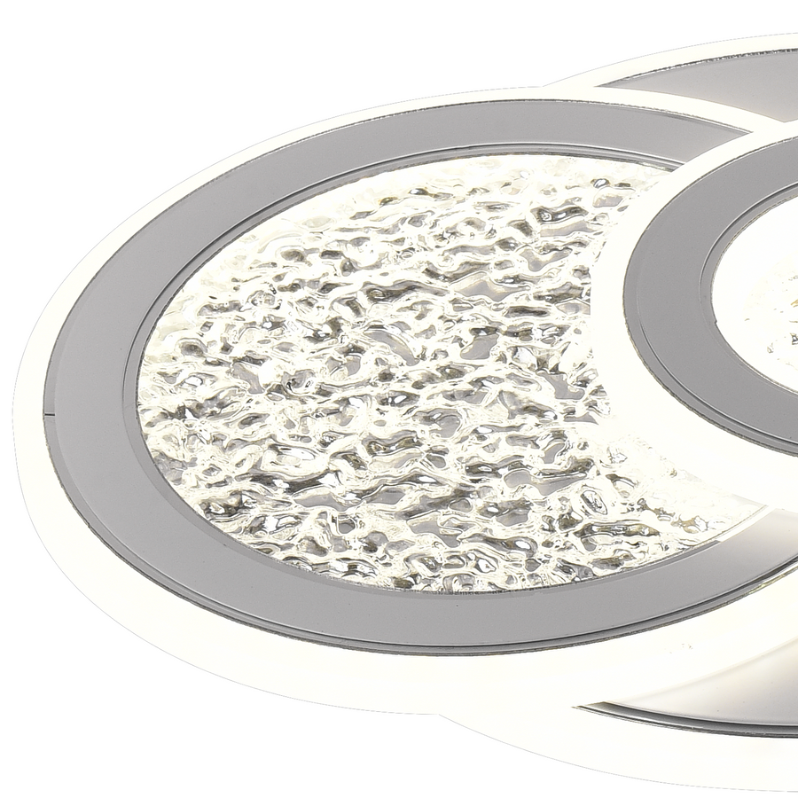 LED LED Kompacic 34W, 3 кръга, студена/гореща/неутрална светлина, бяла