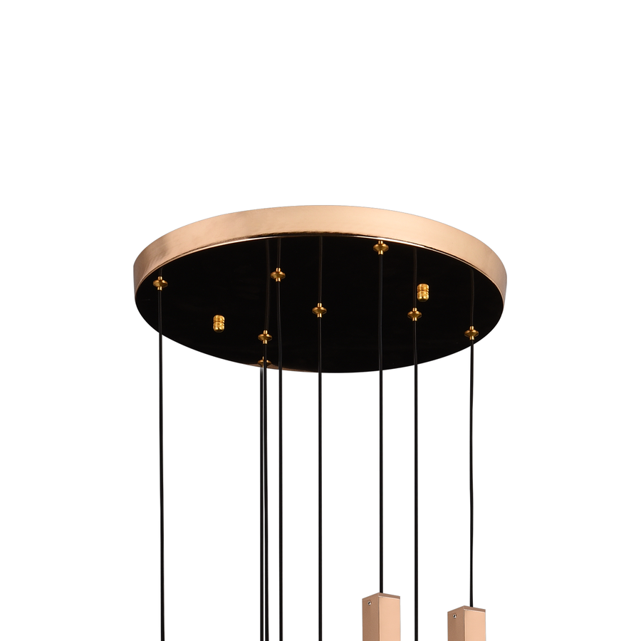 CHANDELIER CRYSTAL LED 60W Истински диаметър 60см злато