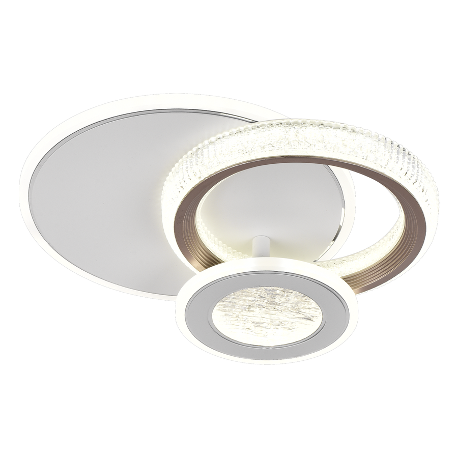 LED LED NYXORA 45W, 3 кръга, студена/гореща/неутрална светлина, черна