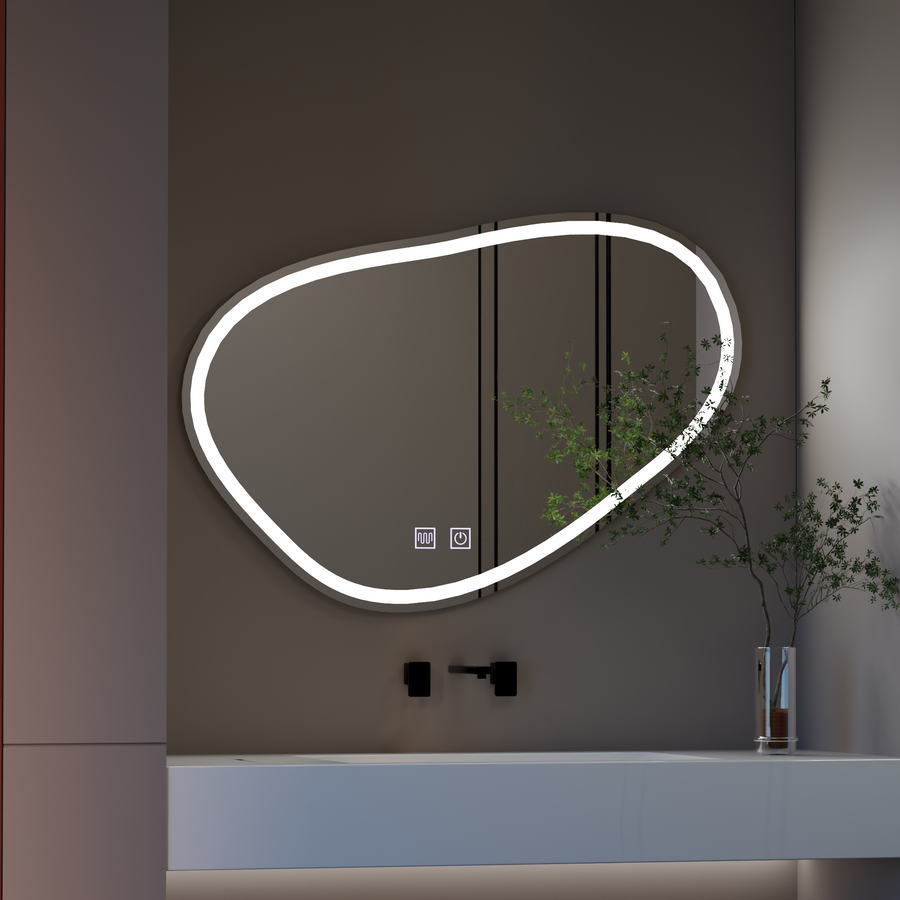 Огледален LED Touch Quashare 90x65 cm