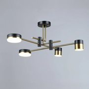 LED LED PALIUS 48W Black, 4 Arms