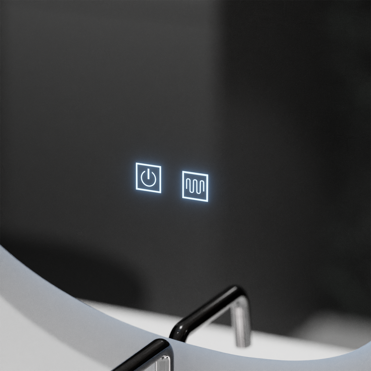 Органично LED огледало 80x60cm - Fluido Touch Deframe Dimable System