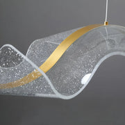 LED LED окачен AMI 80W, линеен, студен/горещ/неутрална светлина, злато, регулируема височина